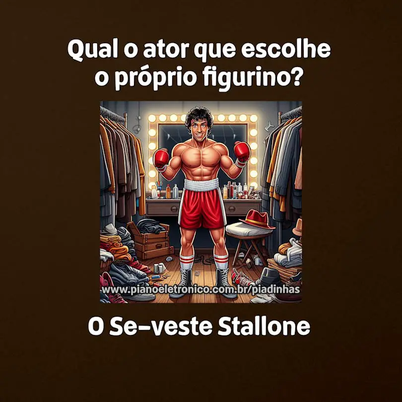 Qual o ator que escolhe o próprio figurino?

O Se-veste Stallone