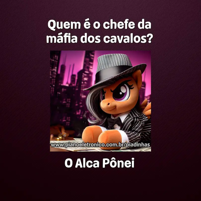 Quem é o chefe da máfia dos cavalos?

O Alca Pônei