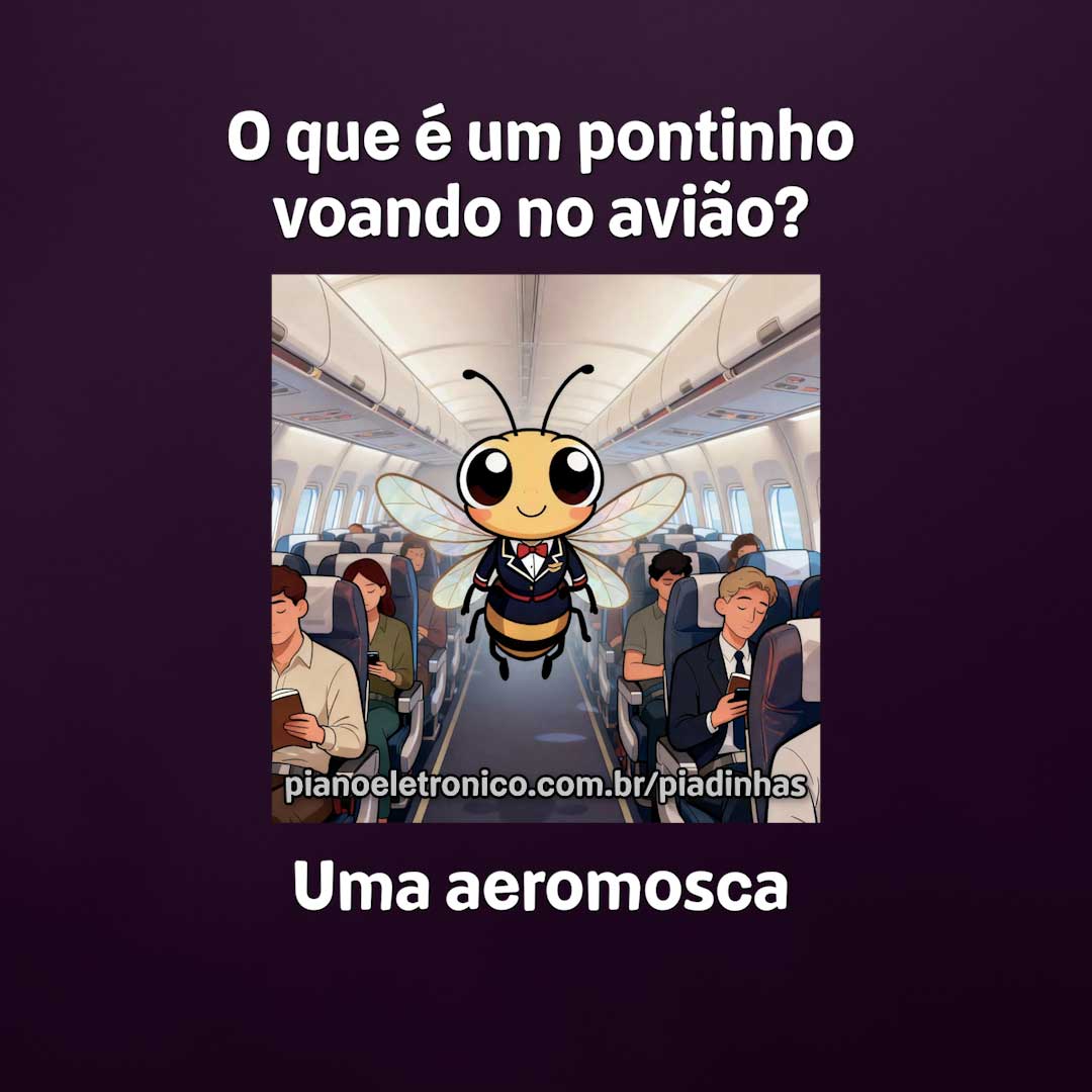 O que é um pontinho voando no avião?

Uma aeromosca